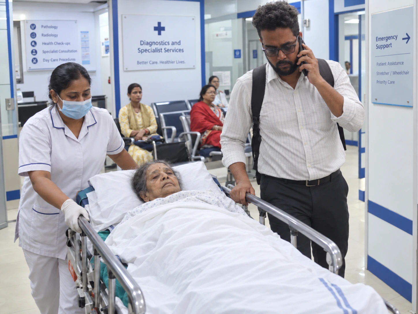 Home Health care service - emergency care